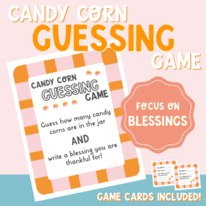 Candy Corn BLESSINGS Game